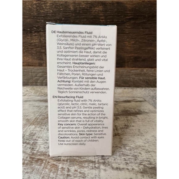 QMS Active Exfoliant 7% Sensitive Resurfacing Fluid 30ml | MSRP = $110 - Picture 4 of 6